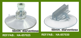 Ventosas e imanes para la fijación de carteles