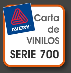 colores vinilos Avery serie 700